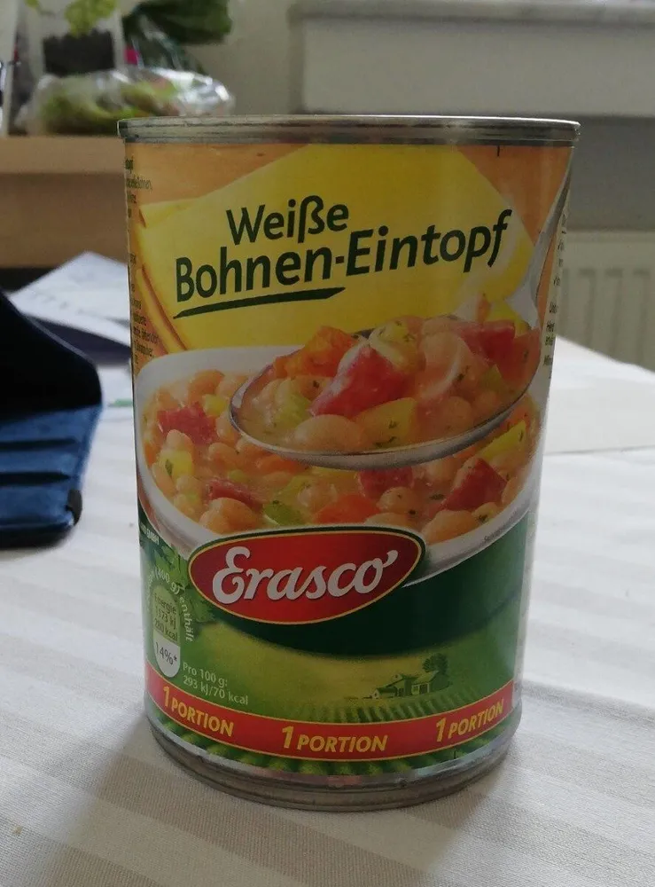 Weiße Bohnen Eintopf klein