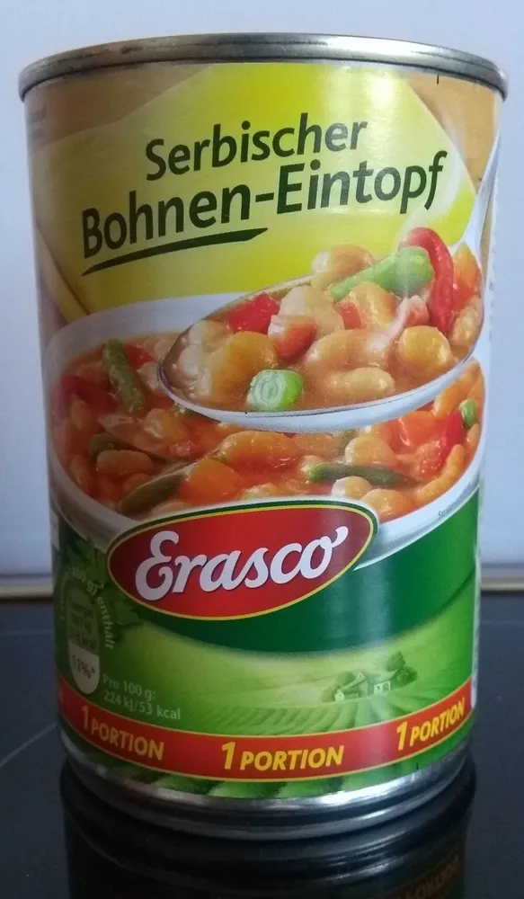 Serbische Bohnensuppe