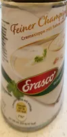 Feiner Champignon Cremesuppe mit Sahne veredelt