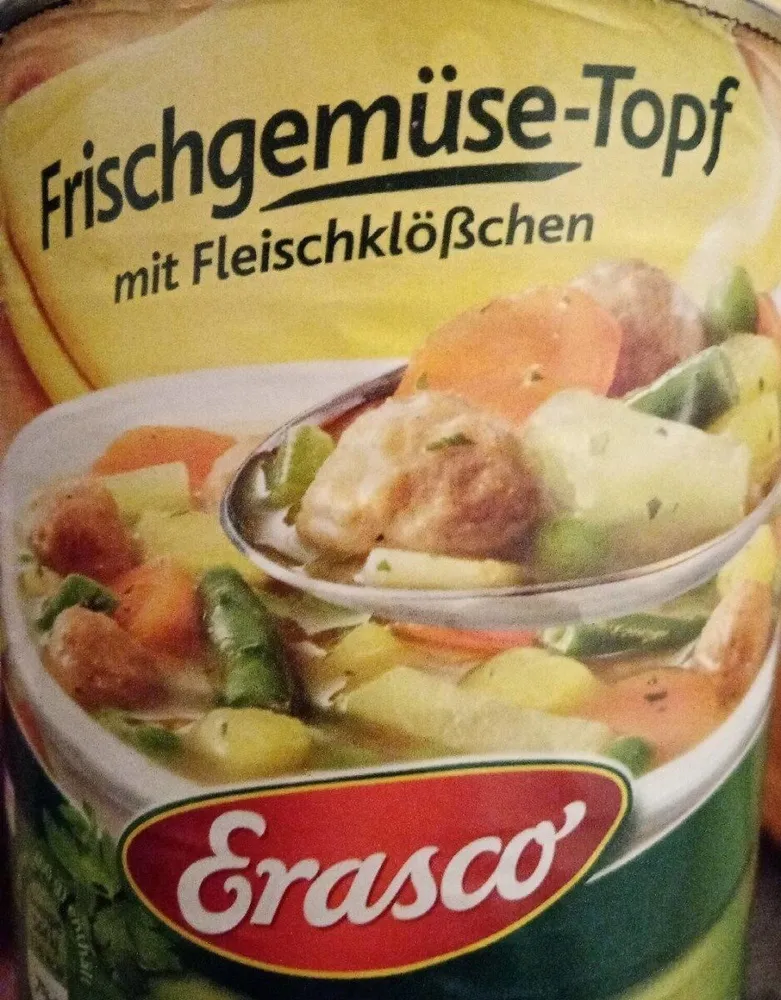 Frischgemüsetopf mit Fleischklößchen