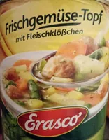 Frischgemüsetopf mit Fleischklößchen