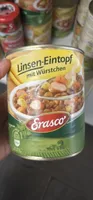 Linsen-Eintopf mit Würstchen