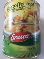 Kartoffel-Topf mit Waldpilzen