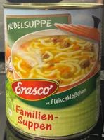 Nudelsuppe mit Fleischklößchen