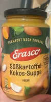 Erasco Süßkartoffel Kokos Suppe 4037300115024  Süßkartoffel Kokos Suppe