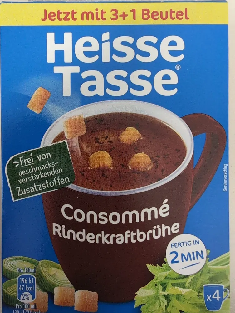 Consommé Rinderkraftbrühe