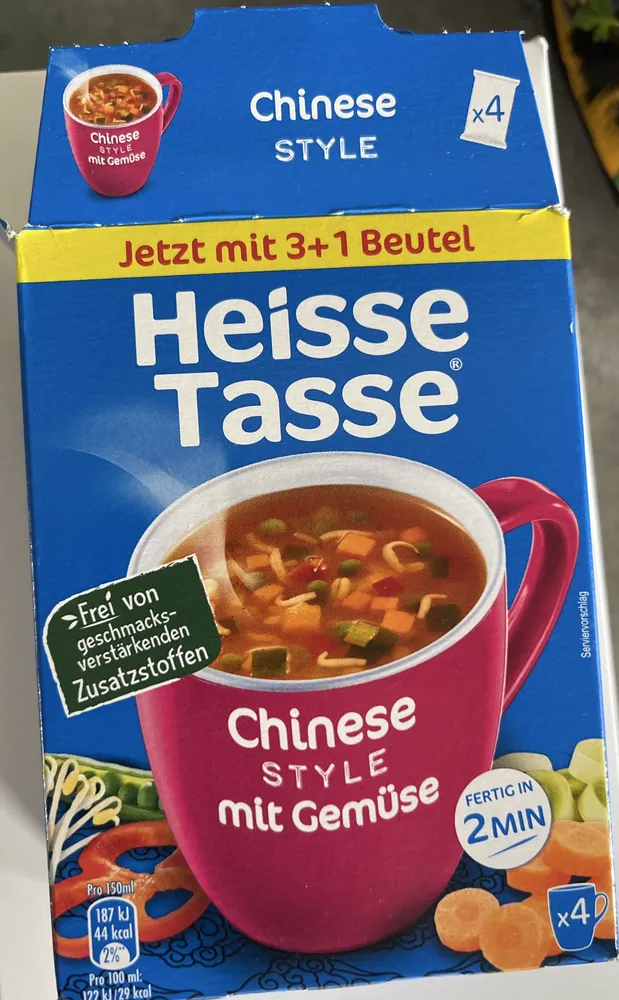 Heiße Tasse China