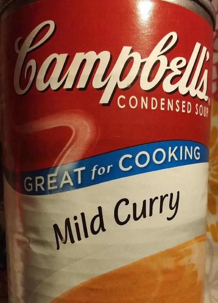 Campbell's condensed soup curry