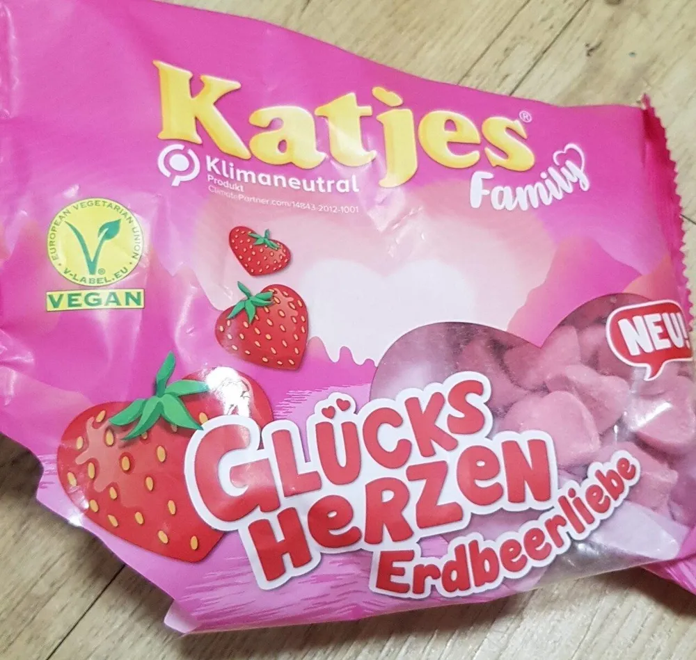 Glücksherzen Erdbeerliebe