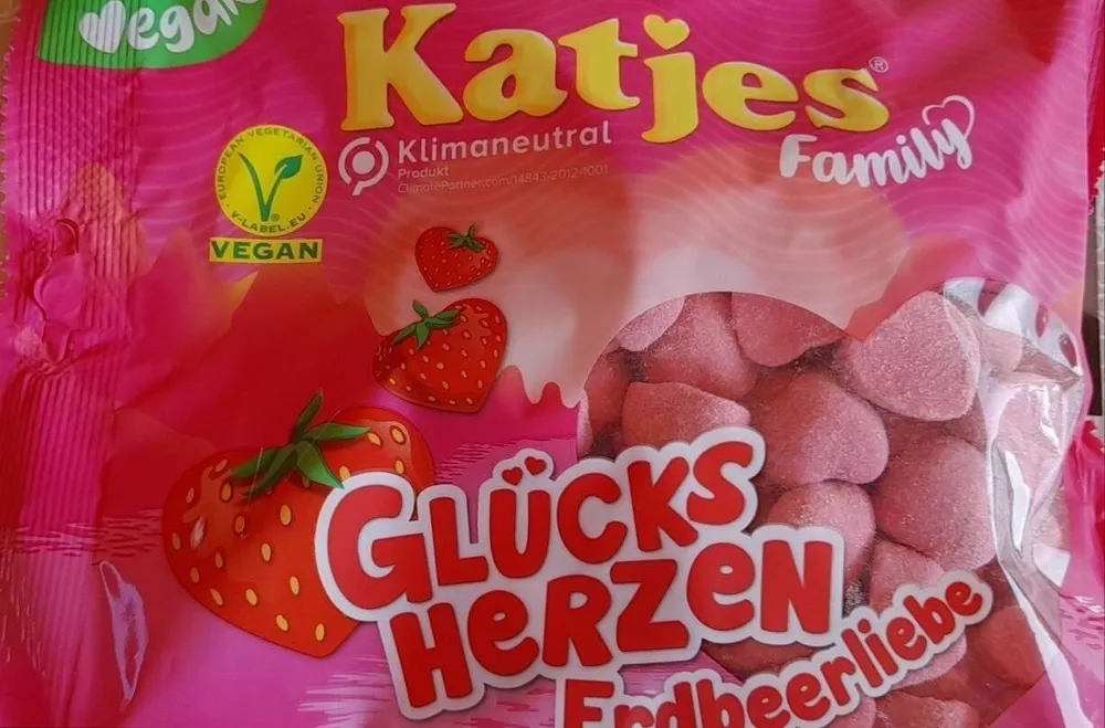 Glücksherzen Erdbeerliebe