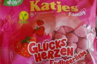 Glücksherzen Erdbeerliebe