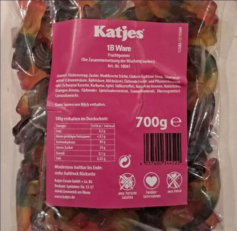 Katjes 1B Ware
