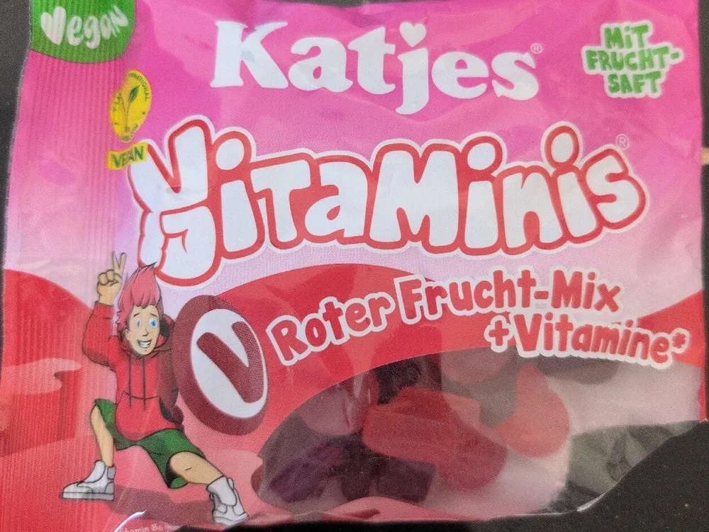 Vitamins - Roter Frucht-Mix + Vitamine