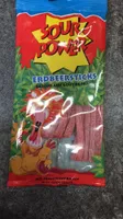 Sour Power : Bâtons aux goût de Fraise