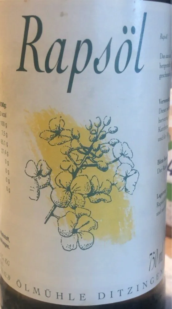 Rapsöl