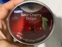 Sour cherry drops