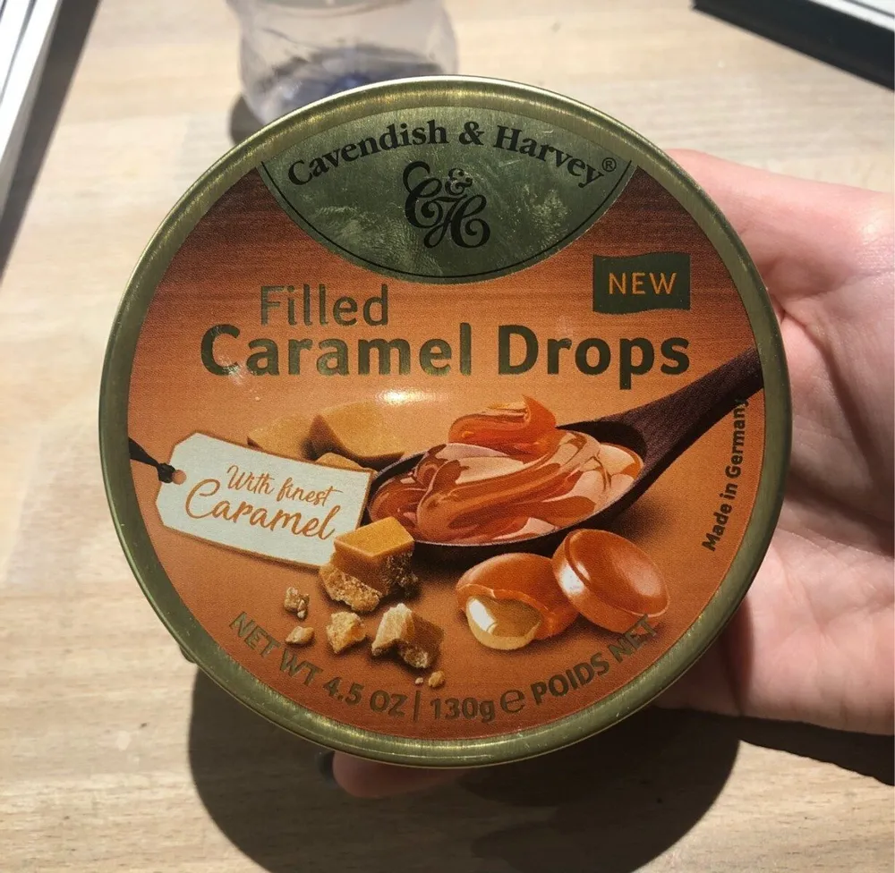 Filled Caramel Drops