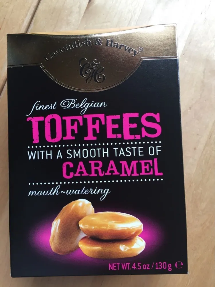 Toffees caramel