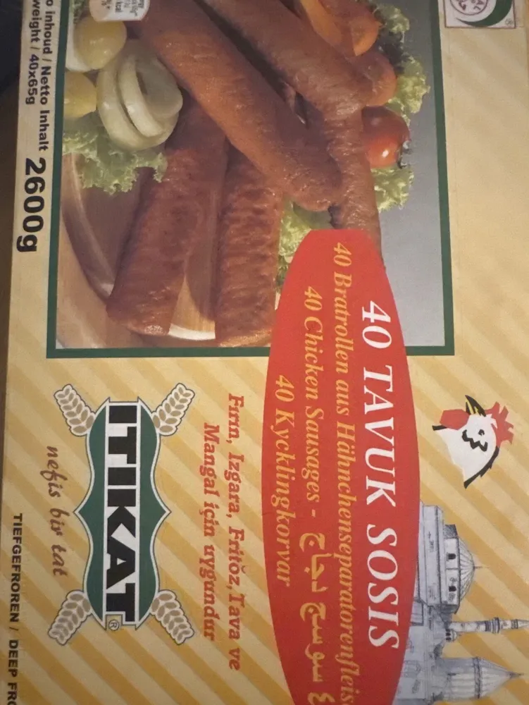 40 Tavuk Sosis