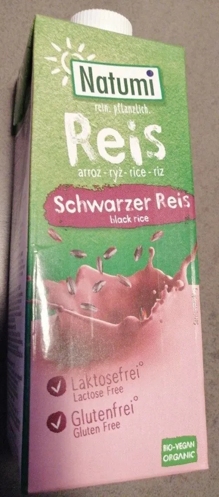 Reisdrink schwarzer Reis