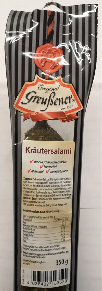 Kräutersalami