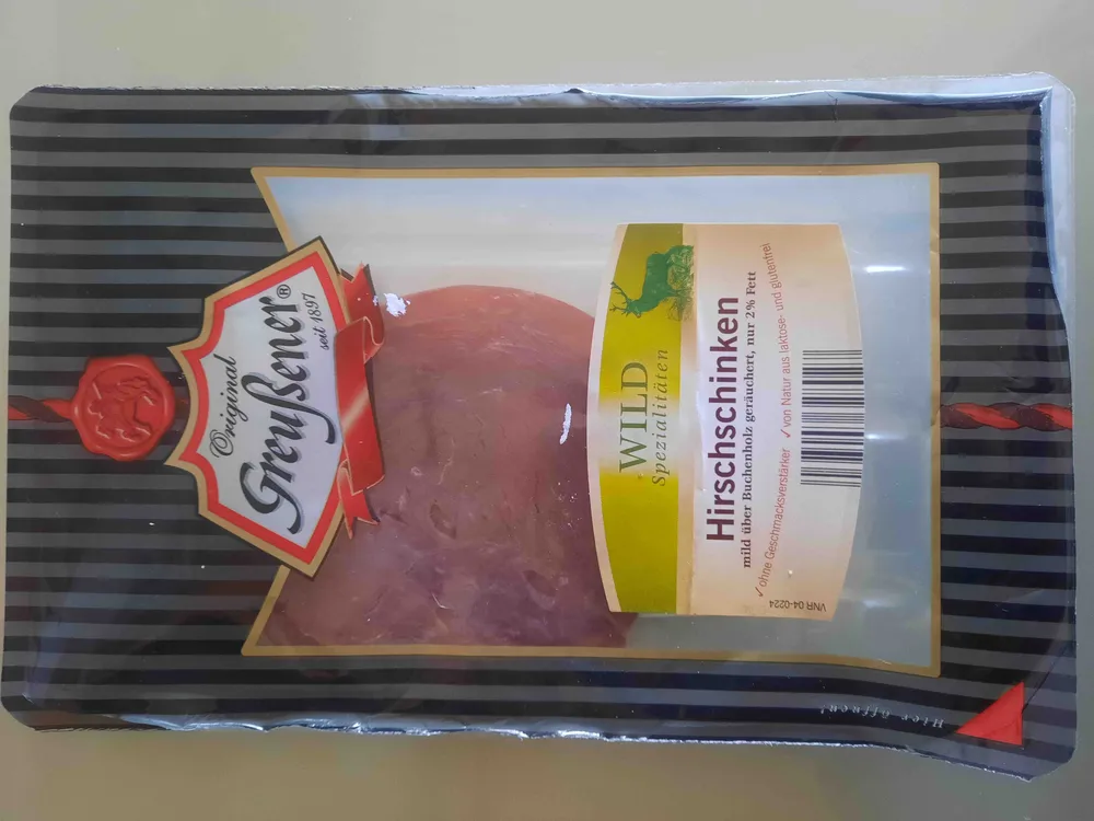 Hirschschinken
