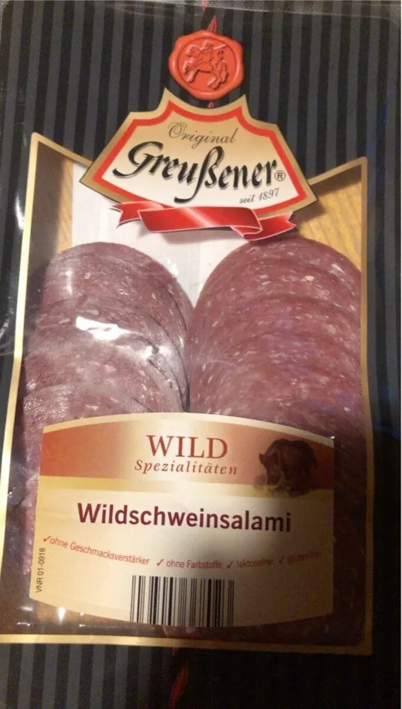 Wildschweinsalami