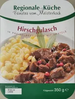 Hirschgulasch