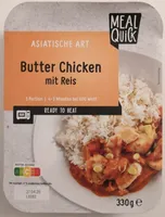Butter Chicken mit Reis