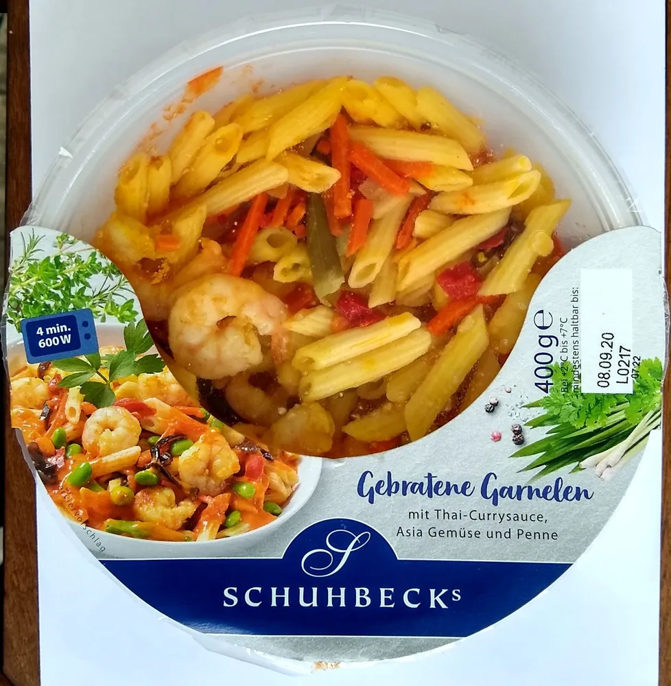 Gebratene Garnelen
