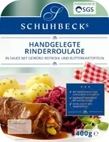 Schuhbecks Rinderroulade mit Rotkohl