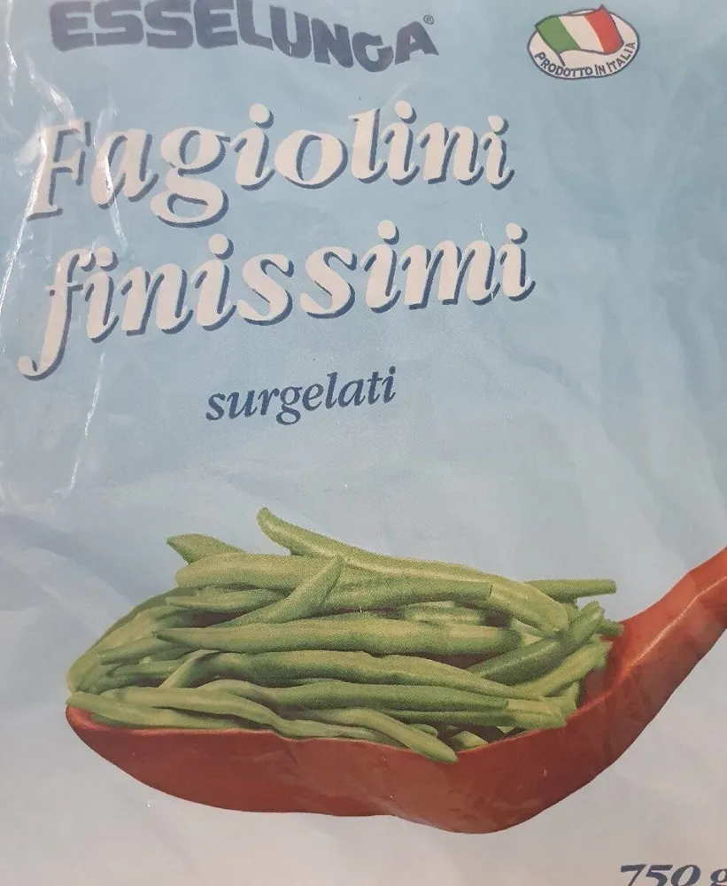 Fagiolini finissimi surgelati