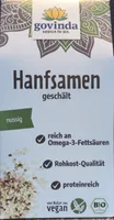 Hanfsamen, geschält
