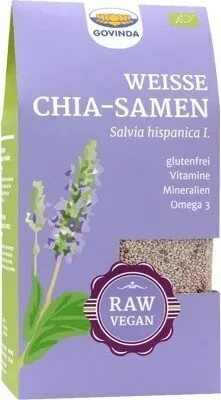 Bio Weiße Chia samen (200 G) Von Govinda