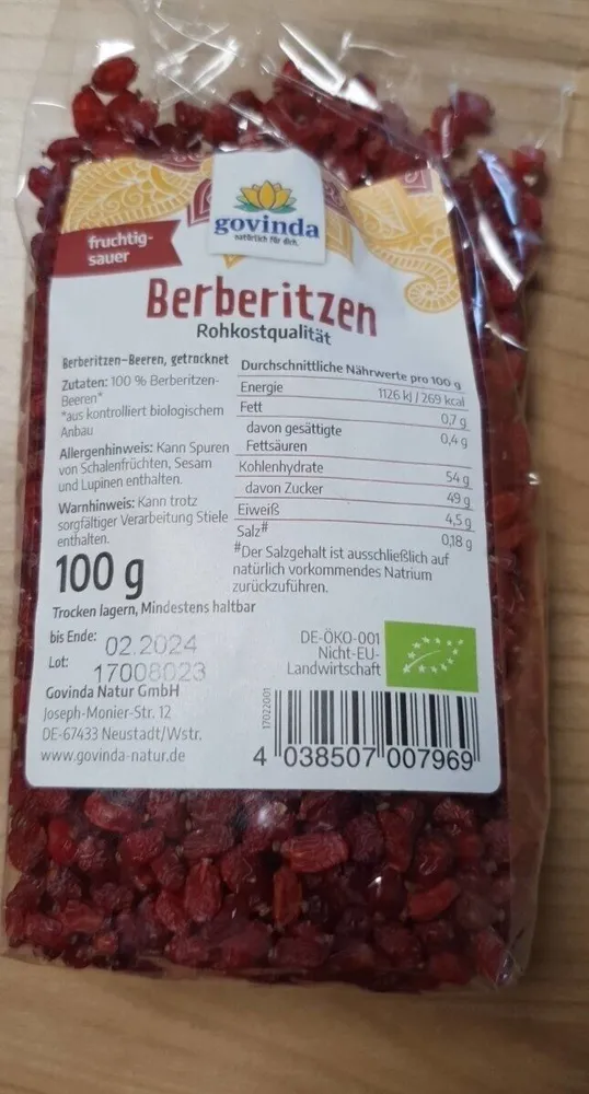 Bio-Berberitzen
