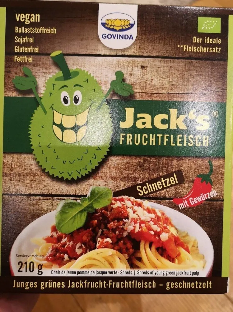 Jack´s Fruchtfleisch Schnetzel, 218 G