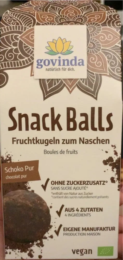 Snack Balls -Schoko Pur