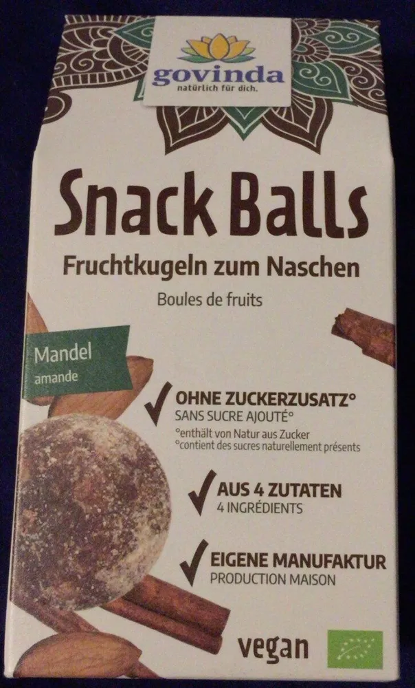 Snack Balls Mandel