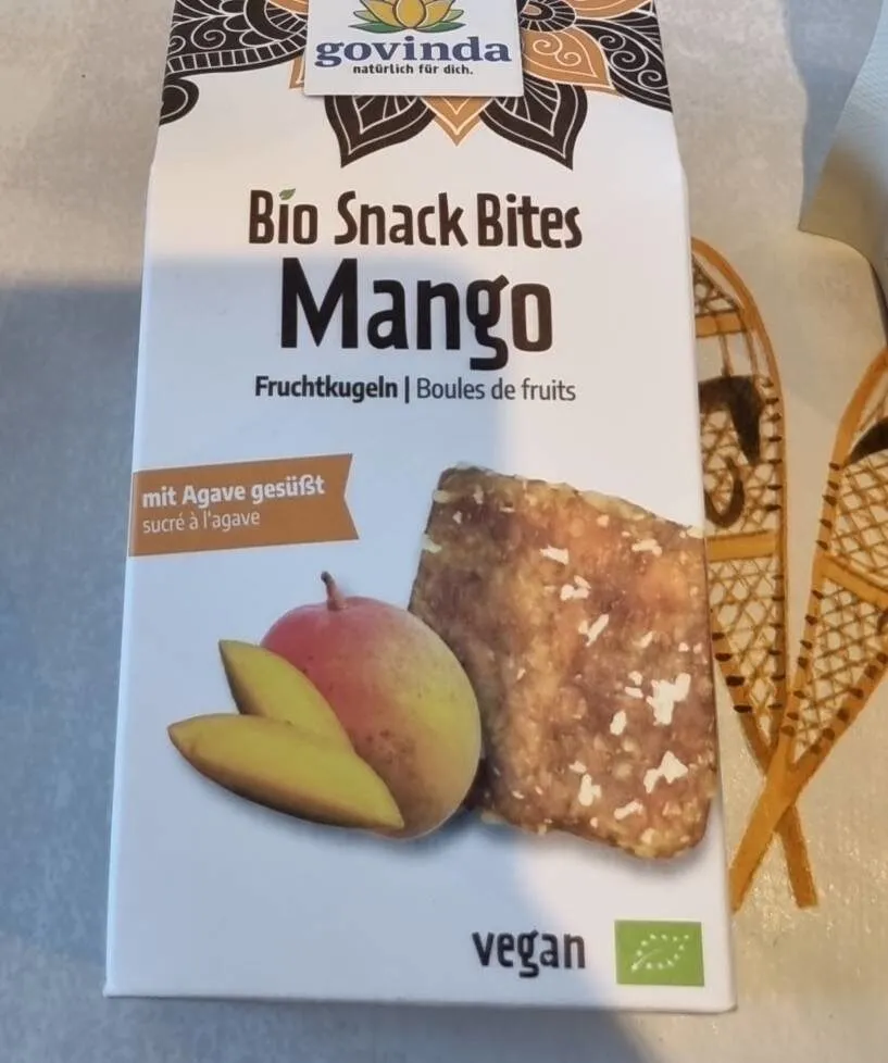 Bio snack bites Mango