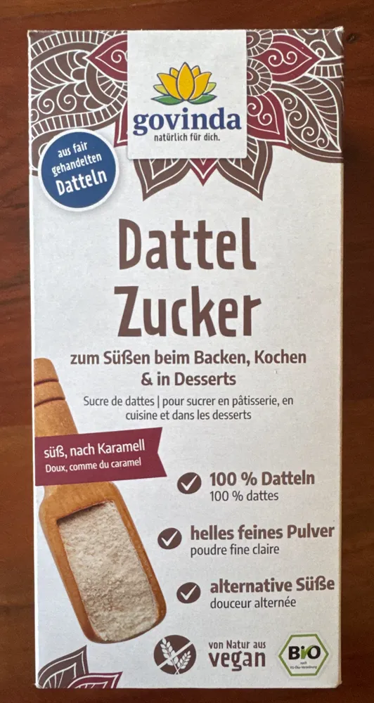 Dattel zucker