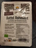 Dattel Rohmasse