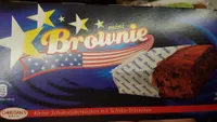 Mini Brownies Mit Schoko Stückchen, American Art