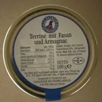 Terrine mit Fasan und Armagnac