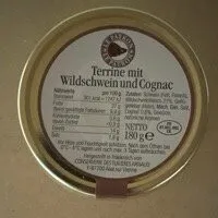 Terrine mit Wildschwein und Cognac