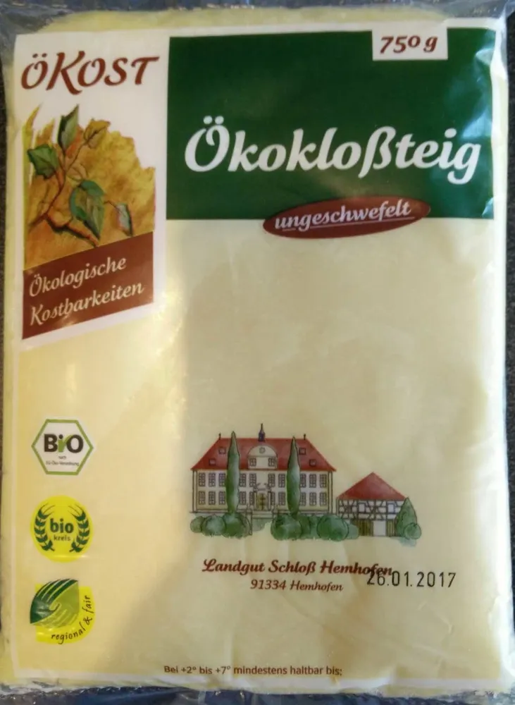 Ökokloßteig