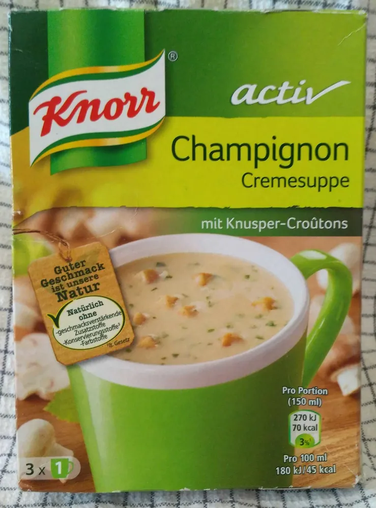 Champignon Cremesuppe