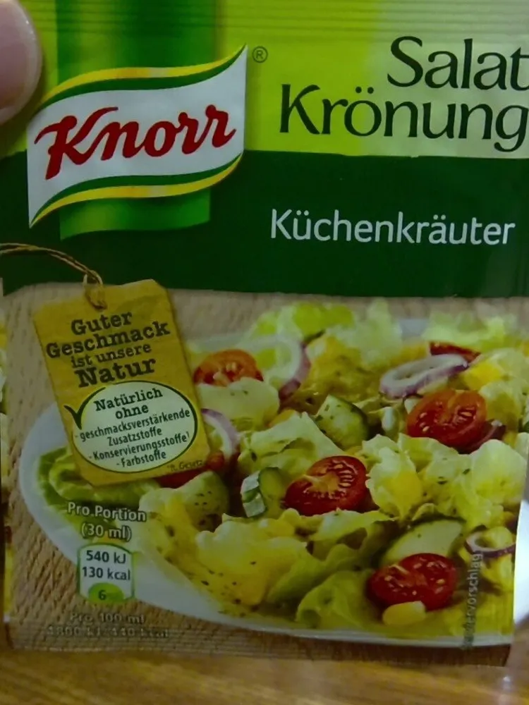 Salat Krönung - Küchenkräuter