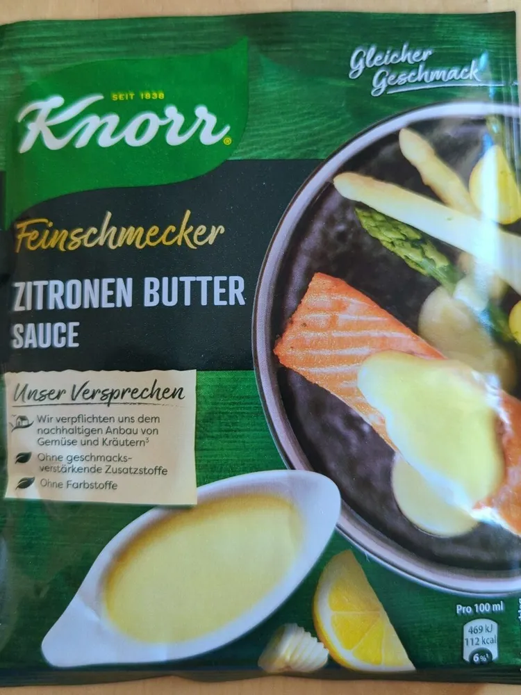 Sauce Zitronen Butter Sauce