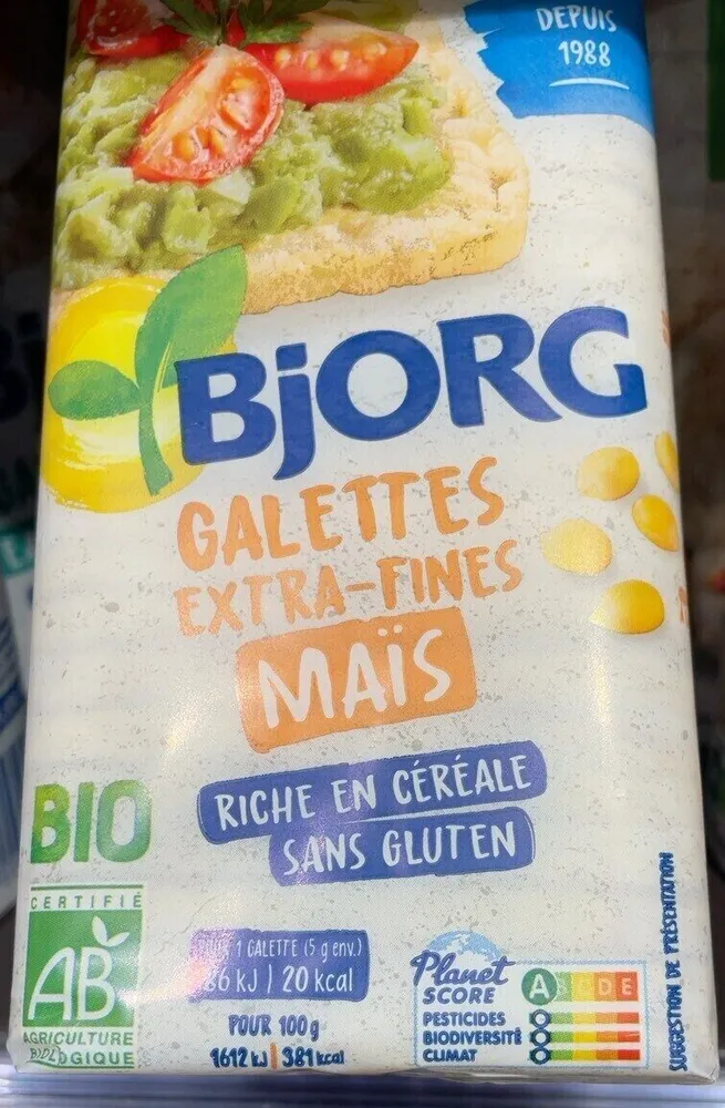 Galettes mais extra fines