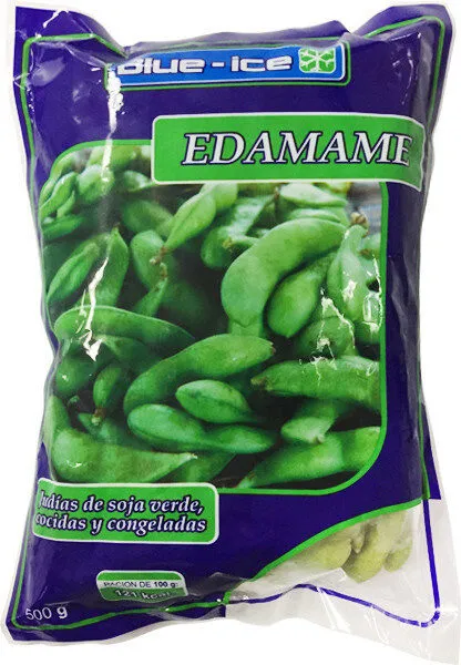 Judías de soja verde cocidas